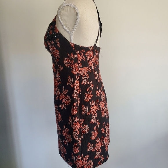 Foxiedox Piper Floral Jacquard Mini Dress - Picture 6 of 10